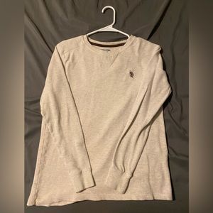 U.S. Polo Assn.- Cream Long sleeve